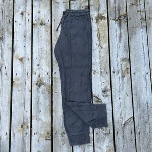 Part Two⎪Gray Linen Joggers